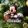 Ncaa Miami Hurricanes Mickey Mouse Ornament Personalized Your Name 2 Ncaa Miami Hurricanes Mickey Mouse Ornament Personalized Your Name