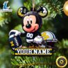 Ncaa Michigan Wolverines Mickey Mouse Ornament Personalized Your Name 2 Ncaa Michigan Wolverines Mickey Mouse Ornament Personalized Your Name