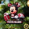 Ncaa Nebraska Cornhuskers Mickey Mouse Ornament Personalized Your Name 3 Ncaa Nebraska Cornhuskers Mickey Mouse Ornament Personalized Your Name