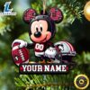 Ncaa Northern Illinois Huskies Mickey Mouse Ornament Personalized Your Name 2 Ncaa Northern Illinois Huskies Mickey Mouse Ornament Personalized Your Name