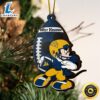 Ncaa West Virginia Mountaineers Mickey Mouse Christmas Ornament 2 Ncaa West Virginia Mountaineers Mickey Mouse Christmas Ornament
