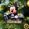 Ncaa West Virginia Mountaineers Mickey Mouse Ornament Personalized Your Name 2 Ncaa West Virginia Mountaineers Mickey Mouse Ornament Personalized Your Name