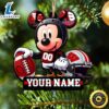 Ncaa Wisconsin Badgers Mickey Mouse Ornament Personalized Your Name 2 Ncaa Wisconsin Badgers Mickey Mouse Ornament Personalized Your Name
