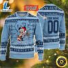 Personalized North Carolina Tar Heels Mickey Ugly Christmas Sweater,