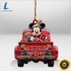 San Francisco 49ers Mickey Mouse Christmas Wood Ornament 2 San Francisco 49ers Mickey Mouse Christmas Wood Ornament