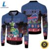Santa Grinch Buffalo Bills Sitting on Dolphins Patriots Jets Toilet Christmas Gift For Bills Fans Fleece Bomber Jacket zumsmj.jpg