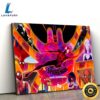 Spider Man Across The Spider Verse 2023 Poster Canvas Tshirt