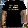 W Logo Wu Tang Clan Shirt