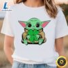 Baby Yoda Star Wars Lucky Shamrock Saint Patricks Day T Shirt t shirt