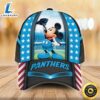 Carolina Panthers Mickey Mouse 3D Cap 05 M5PTT0378