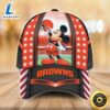 Cleveland Browns Mickey Mouse 3D Cap 05 M5PTT0381