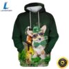 Corgi Dog Saint Patricks Day Over Print 3d Zip Hoodie 3 Corgi Dog Saint Patricks Day Over Print 3d Zip Hoodie
