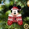 Cornell Big Red Team And Mickey Mouse NCAA With Glovers Wooden Ornament Personalized Your Name g3baq1.jpg