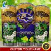 Custom Baltimore Ravens Glitter Gold Happy St. Patrick's Day Tumbler 3 Custom Baltimore Ravens Glitter Gold Happy St. Patrick's Day Tumbler