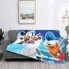 Custom Name Blanket Disney Mickey Mouse Tapestry Personalized Blankets Birthday Gift Customized DIY sfwsvf.jpg