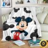 Cute Mickey Mouse Fleece Blanket For Bedding Decor Fans 1