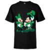 Disney Leprechaun Mickey Minnie Shamrock St. Patrick's Day - Short Sleeve T-Shirt 3 Disney Leprechaun Mickey Minnie Shamrock St. Patrick s Day Short Sleeve T Shirt argta1.jpg