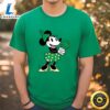 Disney Minnie Mouse Shamrock Bouquet St Patricks Day Retro Shirt Tshirt