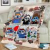 Floral Stitch Cosplay Horror Characters Blanket Retro Halloween Halloween Movies Custom Name win8qv.jpg