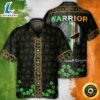 Irish St Patrick's Day Hawaiian Shirt Irish Warrior Fearless Honor Courage