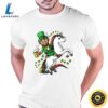 Leprechaun Riding Unicorn St Patricks Day T-Shirt 2 Leprechaun Riding Unicorn St Patricks Day T Shirt Tshirt