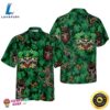 Leprechaun Skull Happy Saint Patrick's Day Hawaiian Shirt