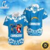 Los Angeles Chargers Lilo And Stitch Hawaiian Shirt