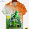 Men's St. Patrick's Day Printed Shirt, Gnome Trendy Hawaiian Shirt 3 Men's St. Patrick's Day Printed Shirt, Gnome Trendy Hawaiian Shirt