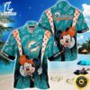 Miami Dolphins Logo Mickey Mouse Disney NFL Hawaiian Shirt