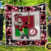 Mickey Alabama Crimson Tide Quilt Blanket Bedding Set