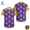 Mickey And Flowers Minnesota Vikings Hawaiian Shirt For Fans