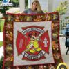Mickey And Friends Firefighter Quilt Blanket