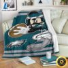 Mickey Eagles Fleece Blanket For Fans 1