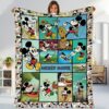 Mickey Mouse Fleece Blanket Mickey Mouse Throw Blanket For Couch Sofa ejkln1.jpg