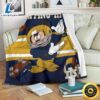 Mickey Plays Fighting Irish Fleece Blanket For Football Fans 6 Mickey Plays Fighting Irish Fleece Blanket For Football Fans 1