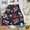 Mickey Plays Red Sox Fleece Blanket For Baseball Fans 6 Mickey Plays Red Sox Fleece Blanket For Baseball Fans 1