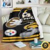 Mickey Plays Steelers Fleece Blanket For Football Fan 7462 Fans 1