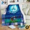 My Happy Place Fleece Blanket Mickey Minnie Fans 1