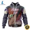 NFL Buffalo Bills Custom Name Number Mandalorian And Baby Yoda Zip Up Hoodie 2 NFL Buffalo Bills Custom Name Number Mandalorian And Baby Yoda Zip Up Hoodie