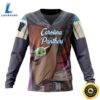 NFL Carolina Panthers Custom Name Number Mandalorian And Baby Yoda Sweatshirt jgcwww.jpg