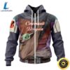 NFL Cincinnati Bengals Custom Name Number Mandalorian And Baby Yoda Zip Up Hoodie nukyvm.jpg