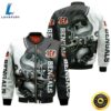 NFL Cincinnati Bengals Jack Skellington Bomber Jacket 3 NFL Cincinnati Bengals Jack Skellington Bomber Jacket