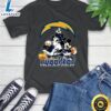 NFL San Diego Chargers Mickey Mouse Donald Duck Goofy Football Shirt Tee