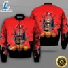 NFL Tampa Bay Buccaneers Jack Skellington Bomber Jacket 2 NFL Tampa Bay Buccaneers Jack Skellington Bomber Jacket