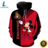 OS Mickey Mouse 3D Full Over Print Shirt