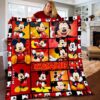 Personalized Disney Mickey Mouse Fleece Sherpa Blanket 3 Personalized Disney Mickey Mouse Fleece Sherpa Blanket