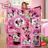 Personalized Minnie Mouse Fleece Blanket Disney Blanket Minnie Mickey Mouse Gifts Minnie Mouse Baby Blanket Custom Blanket with Name wt05td.jpg