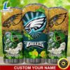 Personalized Philadelphia Eagles Glitter St Patrick's Day Tumbler
