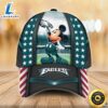 Philadelphia Eagles NFL Mickey Mouse 3D Cap 2 Philadelphia Eagles NFL Mickey Mouse 3D Cap