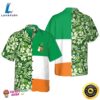 Shamrock With Flag Saint Patrick's Day Irish Ireland Hawaiian Shirt